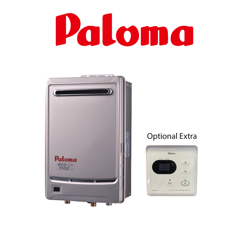 20 L/min Paloma Gas Geyser | Fan Forced