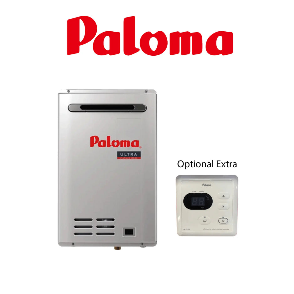 28 L/min Paloma Gas Geyser | Fan Forced